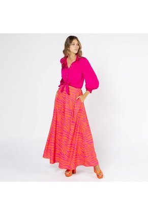 MAXI PANTALÓN PARA MUJER ESTAMPADO ZEBRA ADRISSA