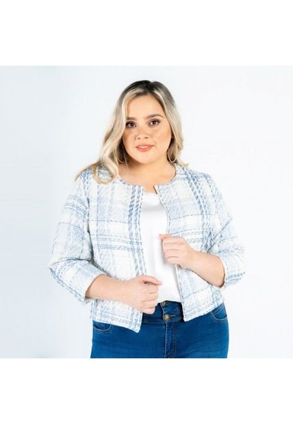 CHAQUETA TALLAS GRANDES TIPO CHANEL