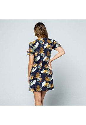VESTIDO ADRISSA SILUETA TALEGO ESTAMPADO