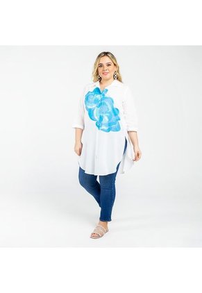 KAFTAN TALLAS GRANDES MANGA 3/4 ADRISSA