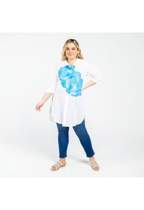 KAFTAN TALLAS GRANDES MANGA 3/4 ADRISSA