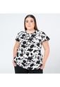 BLUSA TALLAS GRANDES ESTAMPADA ADRISSA de Adrissa
