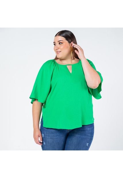 BLUSA TALLAS GRANDES MANGA CORTA RANGLAR ADRISSA