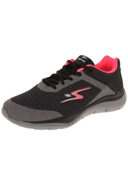 Tenis Lifestyle Gris-Negro-Rosa ADRUN