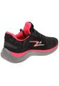 Tenis Lifestyle Negro-Gris-Rosa Neón ADRUN de ADRUN