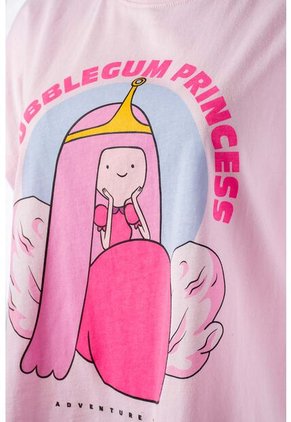 Camiseta De Adventure Time Relax Fit Para Mujer L