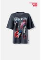 Camiseta De Adventure Time Oversized Fit Para Mujer S de ADVENTURE TIME