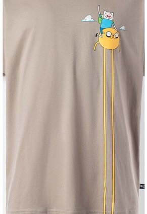 Camiseta De Adventure Time Regular Fit Para Hombre S