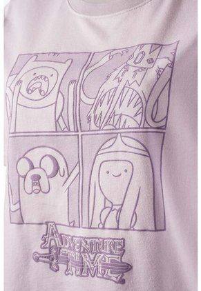 Camiseta De Adventure Time Regular Fit Para Mujer XS