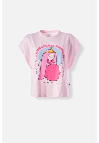 Camiseta De Adventure Time Relax Fit Para Mujer M ADVENTURE TIME