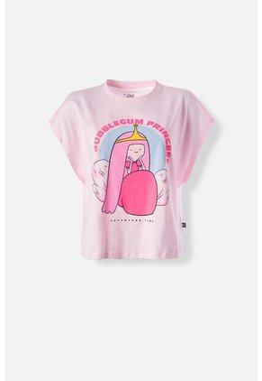 Camiseta De Adventure Time Relax Fit Para Mujer M