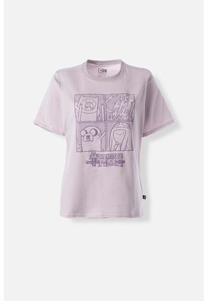 Camiseta De Adventure Time Regular Fit Para Mujer M