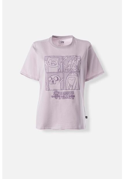 Camiseta De Adventure Time Regular Fit Para Mujer L