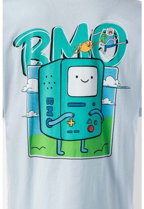 Camiseta De Adventure Time Regular Fit Para Hombre S