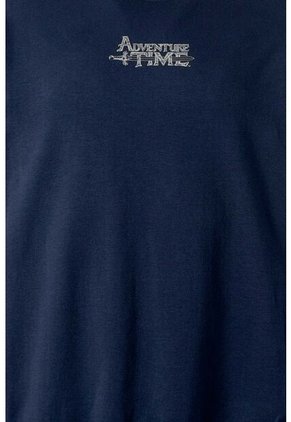 Buzo De Adventure Time Cerrado Azul Para Hombre XS