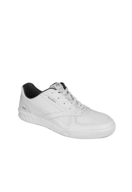 Tenis Hombre Blanco Aeroflex AJ3290-BLU