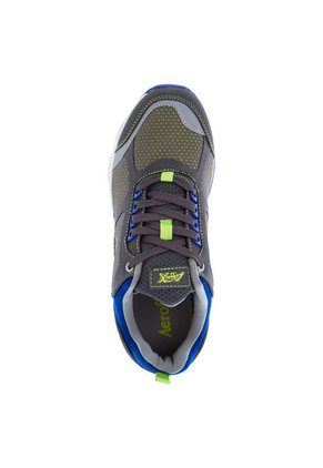 Training Aeroflex Gris-Azul-Verde Neón