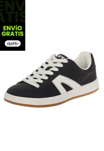 Zapatos Deportivos District Para Mujer Negro Airwalk 210241 Airwalk