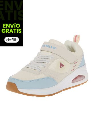 Zapatos Deportivos Concord Para Niña Beige Airwalk 210057 Airwalk