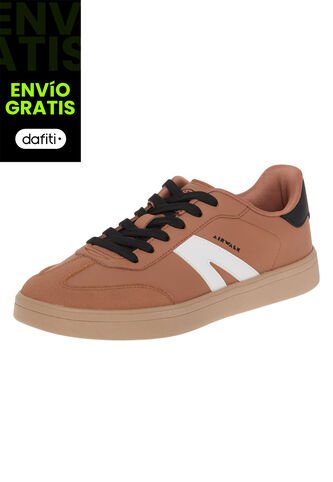 Zapatos Deportivos Nova Para Mujer Café Medio Airwalk 210407 Airwalk