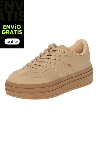 Zapatos Casuales Nova Para Mujer Beige Airwalk 201114 Payless Airwalk