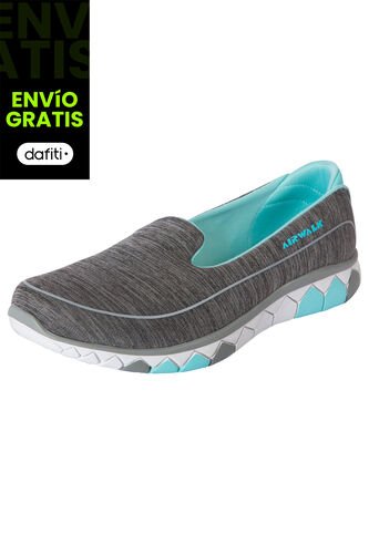Zapatos Casuales Raven Para Mujer Gris Oscuro Airwalk 201109 Payless Airwalk