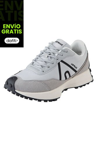 Zapatos Deportivos Para Mujer Gris Oscuro Airwalk 199866 Payless Airwalk