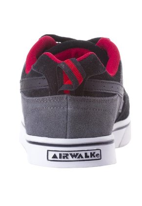 Zapatos Airwalk Negro-Gris-Rojo