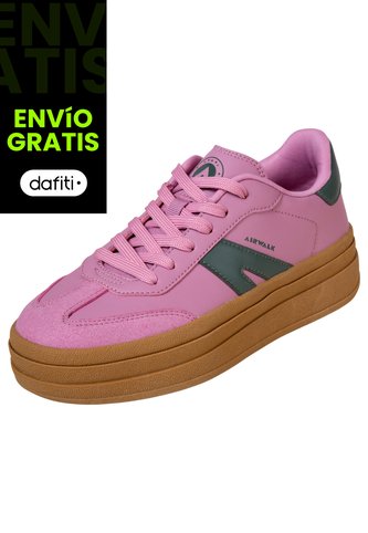 Zapatos Casuales Nova Para Mujer Morado Oscuro Airwalk 201117 Airwalk