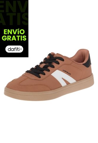Zapatos Deportivos Nova Para Mujer Café Medio Airwalk 210407 Airwalk