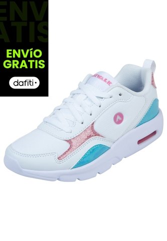 Zapatos Deportivos Irid Concur Para Niña Blanco Airwalk 201080 Payless Airwalk