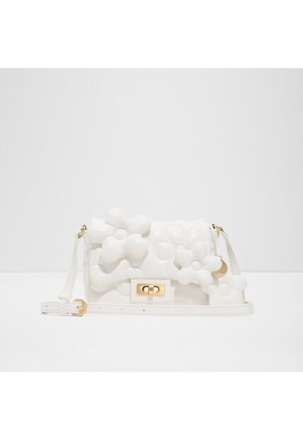 Cartera Dama Moda White Aldo Fflowerpuffy