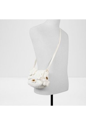 Cartera Dama Moda White Aldo Fflowerpuffy