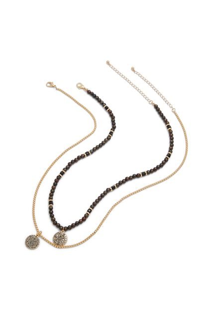 SET DE 2 COLLARES PARA HOMBRE MARRON ALDO ANDREWW - 240000000