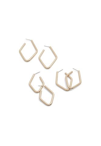 SET DE 3 PARES DE ARETES PARA MUJER DORADO ALDO TORUSTRIO - 710000000 Aldo