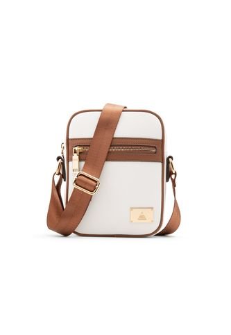 RIÑONERA / BOLSO PARA HOMBRE BLANCO CON CAFÉ ALDO ELAEWIEN - 100002009 Aldo