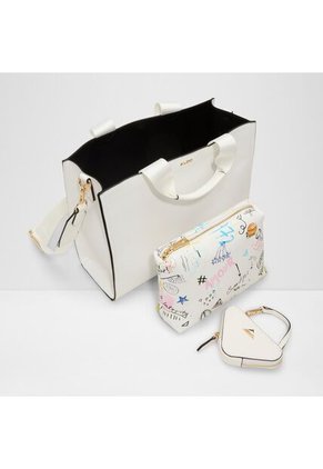 Cartera Dama Moda White Aldo Mtl72Bag
