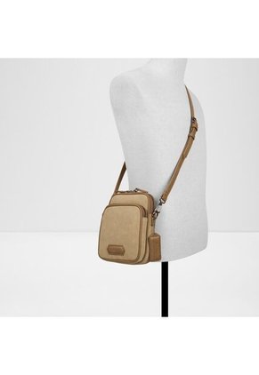 Bolso De Hombre Beige Aldo Arcangioli
