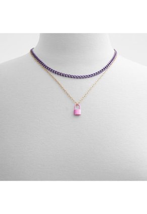 COLLAR DE 3 UNDS FUCSIA ALDO LOCKLOVE