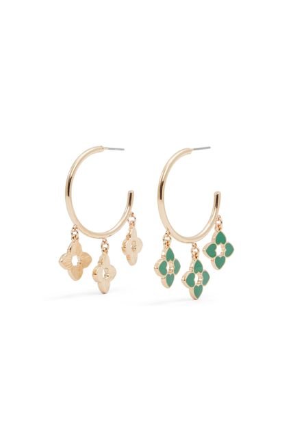 ARETES VERDE OSCURO ALDO ZALIGAN