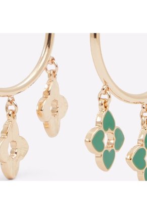 ARETES VERDE OSCURO ALDO ZALIGAN