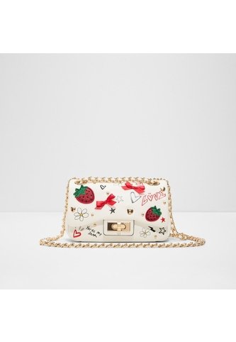 Cartera Dama Moda White Aldo Lovebag Aldo