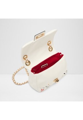Cartera Dama Moda White Aldo Lovebag