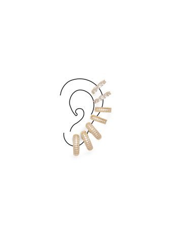 SET DE ARETES MUJER POR 7 UNDS DORADO ALDO BABENDRA Aldo
