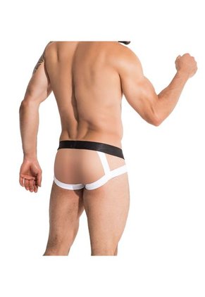 Ropa Interior Hombre Suspensorios JockStrap Bite Blanco - Alexx