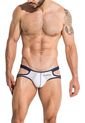 Ropa Interior Hombre Suspensorios JockStrap Tasty Negro - Alexx-Negro-Blanco de Alexx Underwear