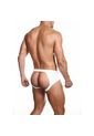 Jockstrap/Suspensorios Leopard Hombre Ropa Interior-Blanco de Alexx Underwear