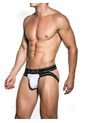 Ropa Interior Hombre Suspensorios JockStrap Gris - Alexx-Gris Oscuro-Blanco de Alexx Underwear