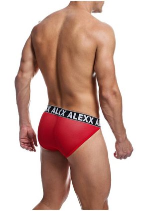 Ropa Interior Para Hombre Tipo Bikini - Alexx Underwear-Rojo