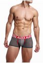 Bóxer Corto Ropa Interior Para Hombre - Alexx Underwear-Gris de Alexx Underwear